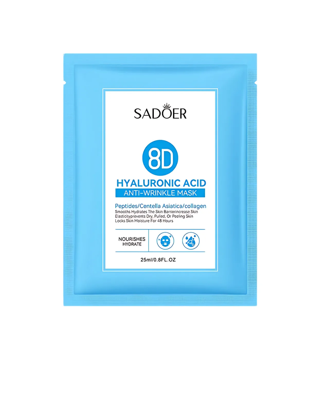 Mascarilla ACIDO HIALURÓNICO anti-wrinkle (SADOER)