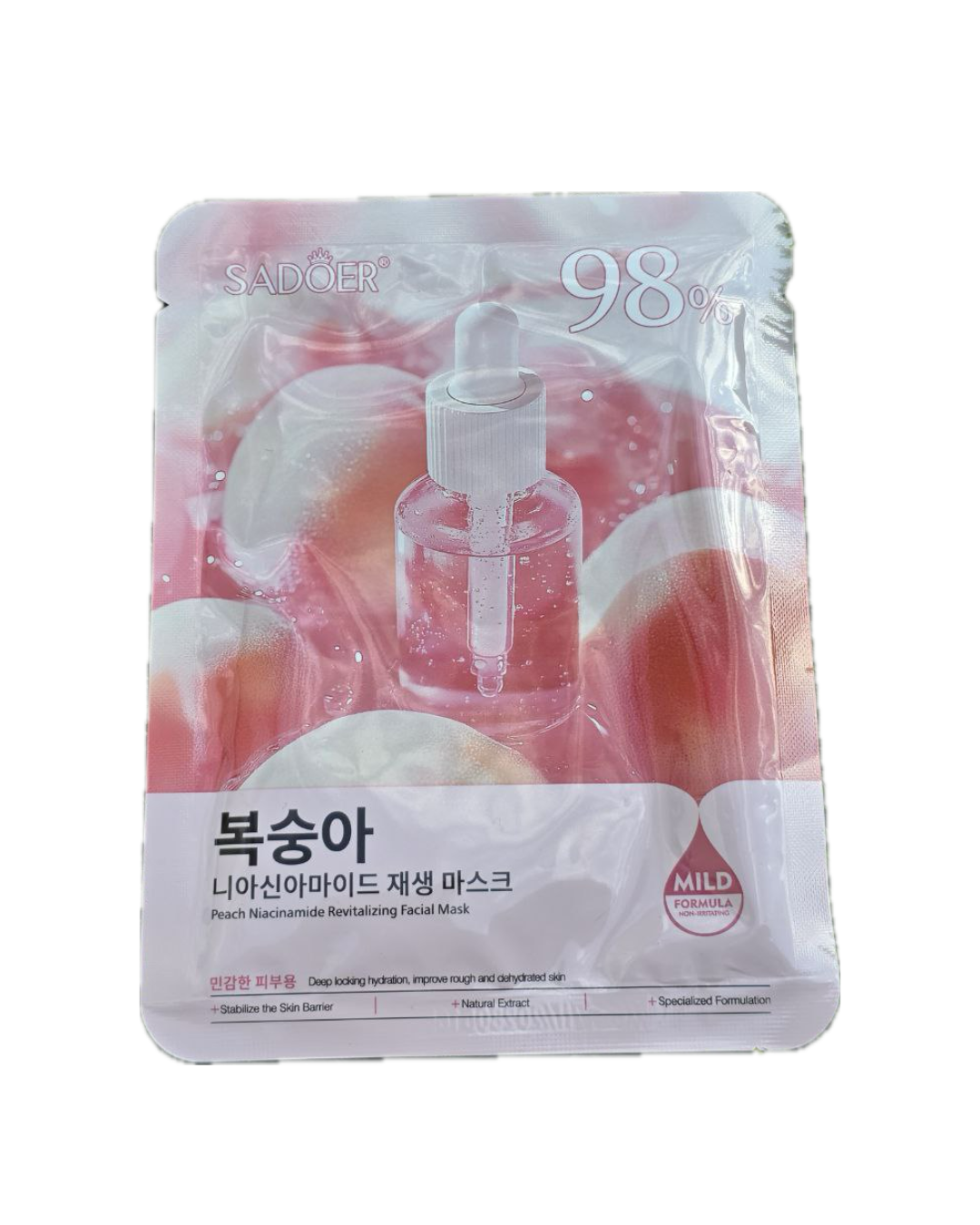 Mascarilla Peach niacinamide revitalizing ( SADOER)